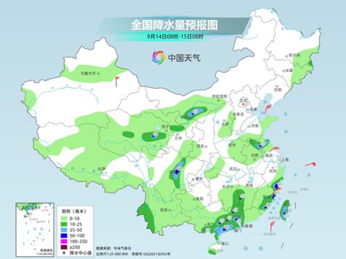 华东沿海部分地区台风雨渐起 北方多地降雨频繁