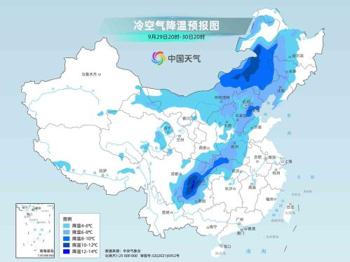 断崖式换季!全国大部陆续迎下半年来最冷一天 局地强降雪也安排上了