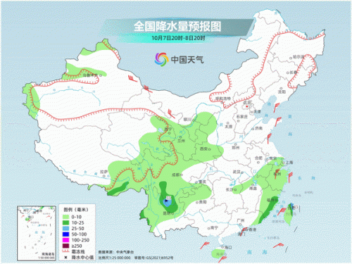 冷空气也难挡升温趋势!未来十天气温预报图一片暖橙色 雨主要在这些地方