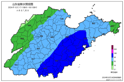 警惕极端降雨!山东明日强风雨来袭 中南部或现大到暴雨同期少见