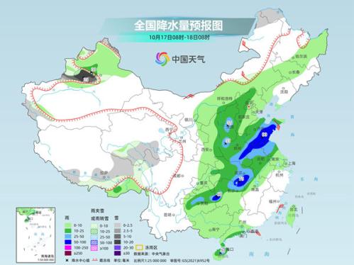 暴雨上线!明天将是大范围降水过程最强时段 这些地方降雨量或为同期少见