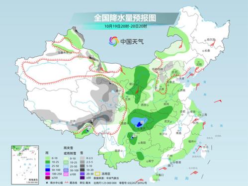 北方的雪来了!大降温已开启,320个寒潮预警信号生效,长江中下游周末也会变凉